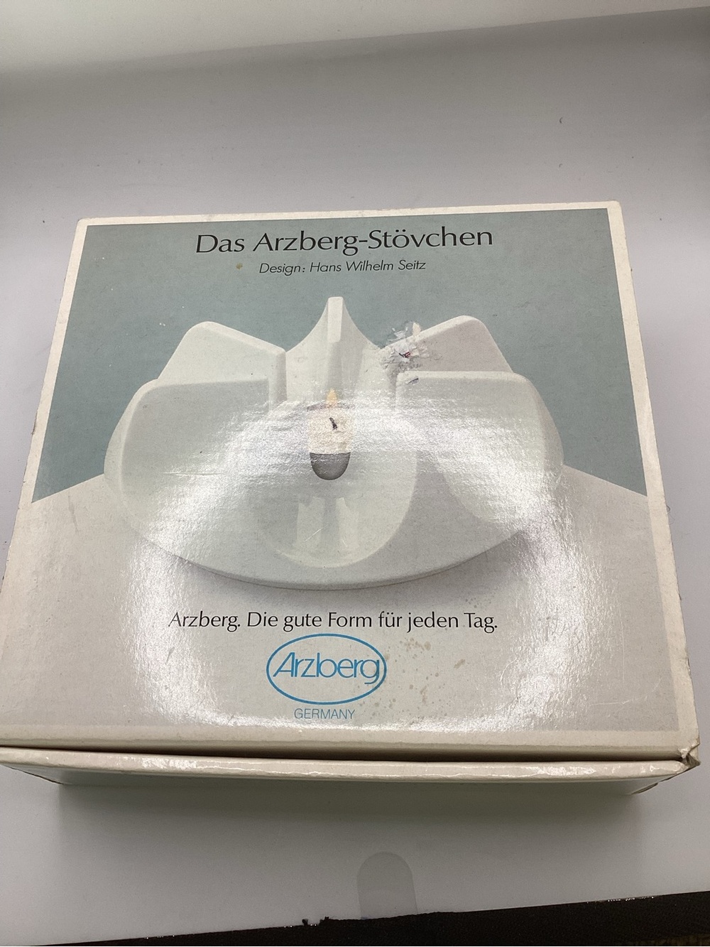 Arzberg Das Arzberg-Stövchen White Ceramic Teapot Warmer